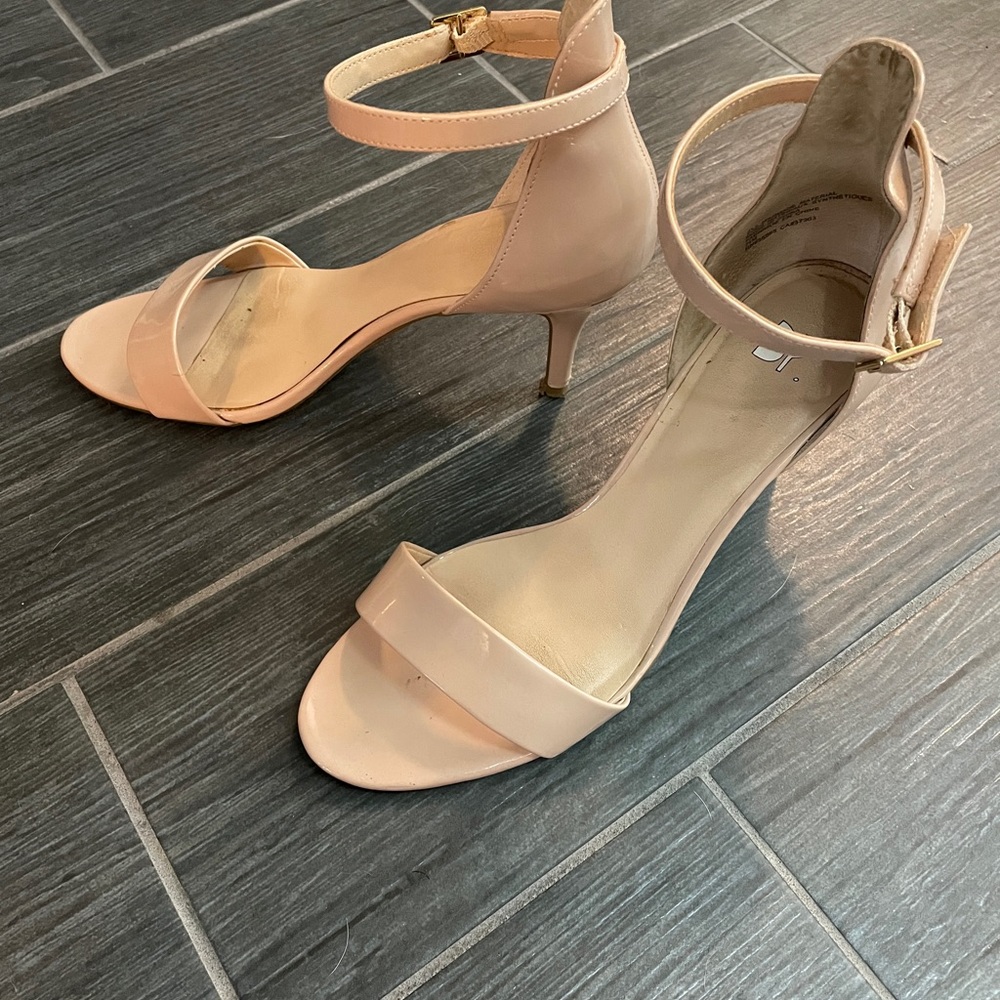 BP Nordstrom Nude Heels - Picture 2 of 6